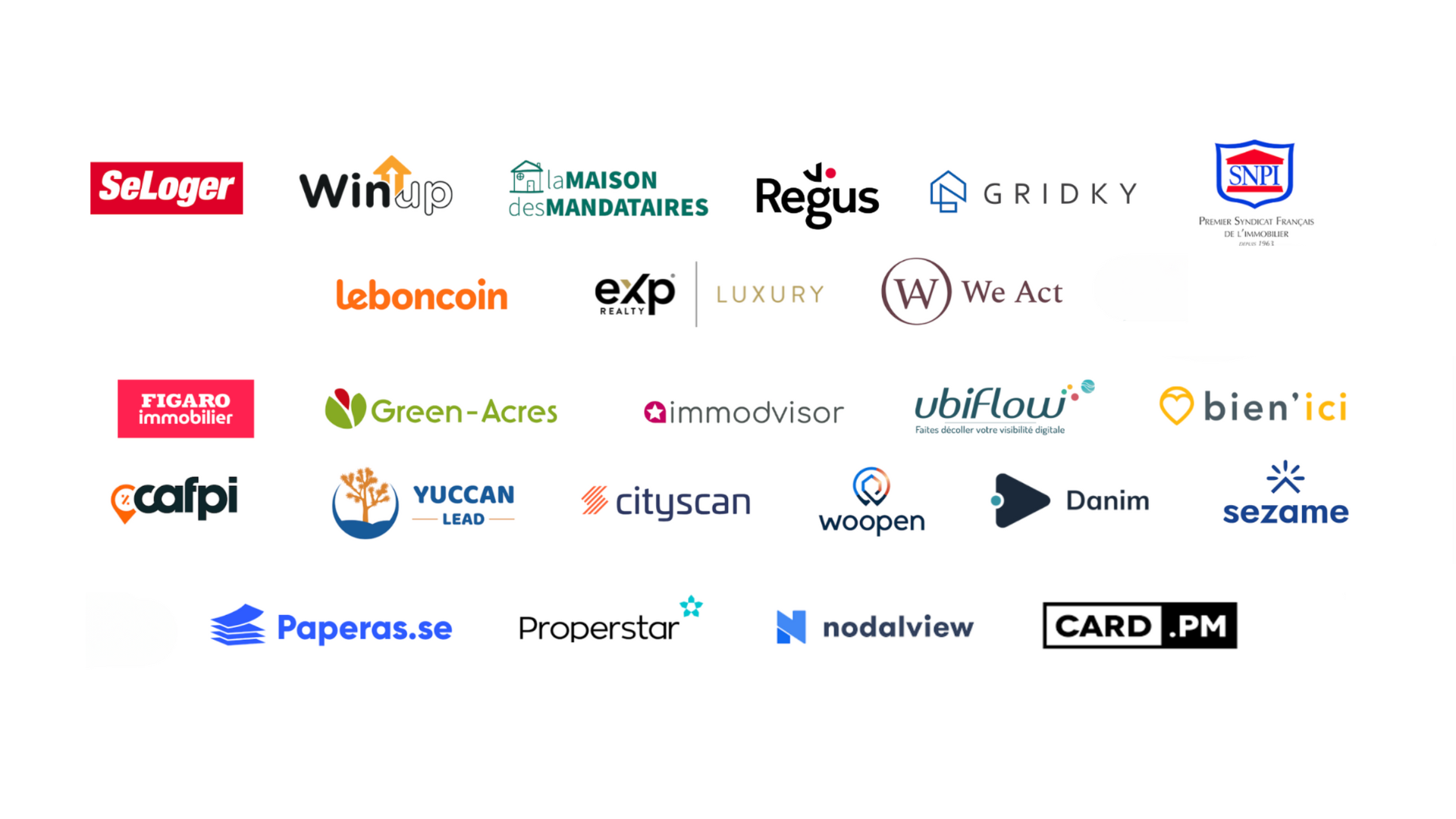 Nos partenaires (landing page recrutement)